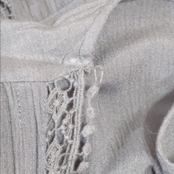 🎅🏻 3/$50 👯♀️Host Pick⚡️American Eagle Long Sleeve Lace Romper - Picture 8 of 10